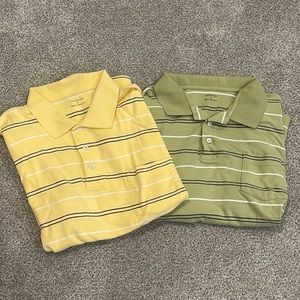 2 Men’s Striped Polos